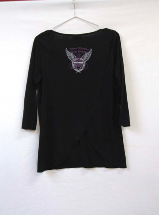 GOAT Vintage Four Rivers Harley Shirt    T-Shirt  - Vintage, Y2K and Upcycled Apparel