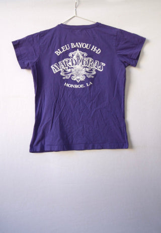 GOAT Vintage Mardi Gras Harley Tee    T-Shirt  - Vintage, Y2K and Upcycled Apparel