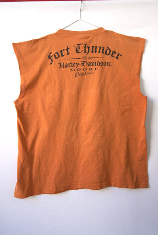 GOAT Vintage Harley Fort Thunder Tank    T-Shirt  - Vintage, Y2K and Upcycled Apparel