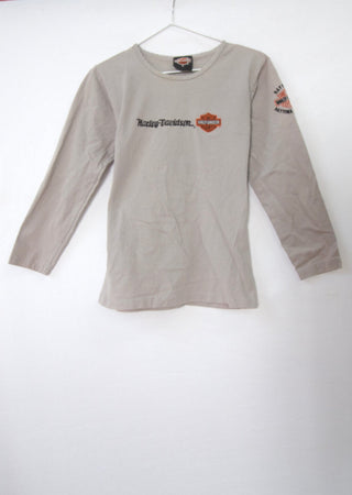 GOAT Vintage Harley Long Sleeve    T-Shirt  - Vintage, Y2K and Upcycled Apparel