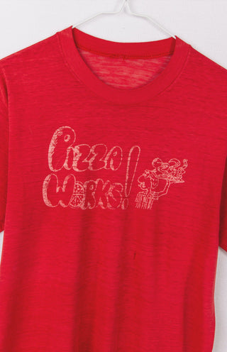 GOAT Vintage Pizza Works Tee    T-shirt  - Vintage, Y2K and Upcycled Apparel
