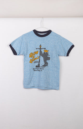 GOAT Vintage Ralph & Kacoo's Ringer    T-shirt  - Vintage, Y2K and Upcycled Apparel