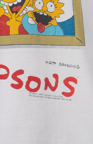 GOAT Vintage Simpsons Portrait Tee    T-shirt  - Vintage, Y2K and Upcycled Apparel