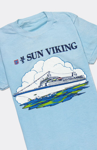 GOAT Vintage Sun Viking Tee    T-shirt  - Vintage, Y2K and Upcycled Apparel