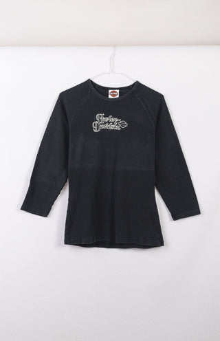 GOAT Vintage Y2K Harley Longsleeve Tee    T-shirt  - Vintage, Y2K and Upcycled Apparel