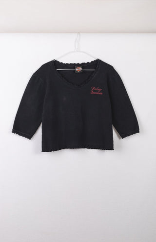 GOAT Vintage Y2K Harley Longsleeve Tee    T-shirt  - Vintage, Y2K and Upcycled Apparel