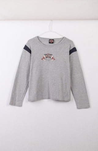 GOAT Vintage Y2K Harley Longsleeve Tee    T-shirt  - Vintage, Y2K and Upcycled Apparel