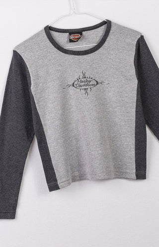 GOAT Vintage Y2K Harley Longsleeve Tee    T-shirt  - Vintage, Y2K and Upcycled Apparel