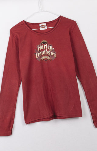 GOAT Vintage Y2K Harley Longsleeve Tee    T-shirt  - Vintage, Y2K and Upcycled Apparel