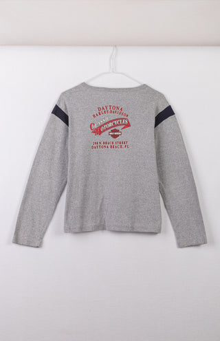 GOAT Vintage Y2K Harley Longsleeve Tee    T-shirt  - Vintage, Y2K and Upcycled Apparel