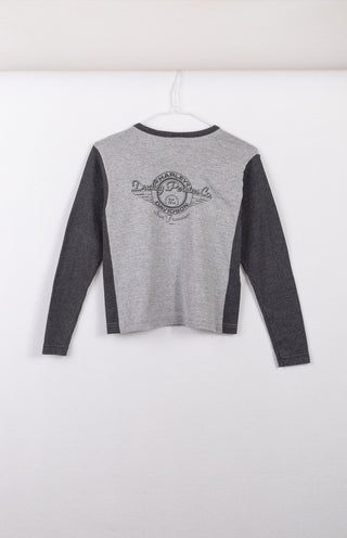 GOAT Vintage Y2K Harley Longsleeve Tee    T-shirt  - Vintage, Y2K and Upcycled Apparel