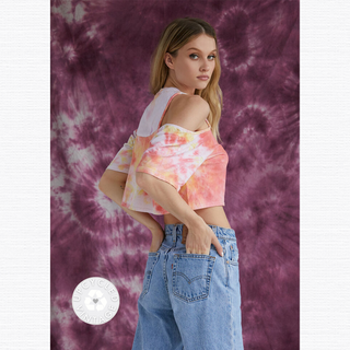 GOAT Vintage Cold Shoulder Tee    Tees  - Vintage, Y2K and Upcycled Apparel