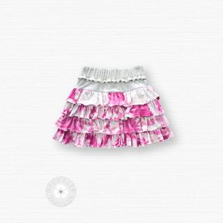 GOAT Vintage Ruffle Tie Dye Skirt    Skirts  - Vintage, Y2K and Upcycled Apparel