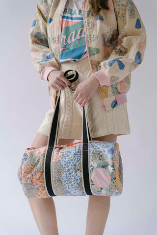 GOAT Vintage Quilt Gym Bag    Bags  - Vintage, Y2K and Upcycled Apparel