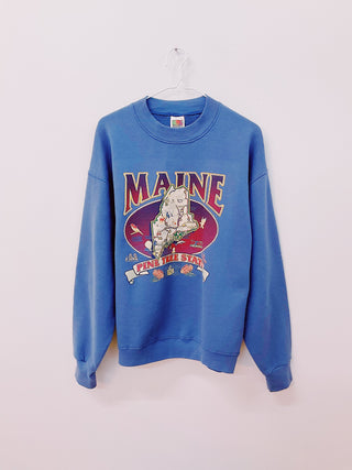 GOAT Vintage Maine Sweatshirt    Sweatshirts  - Vintage, Y2K and Upcycled Apparel