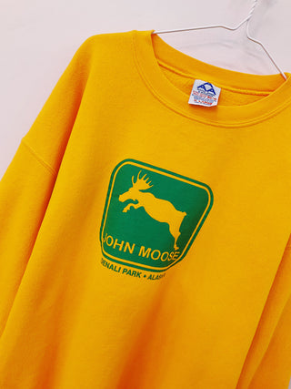 GOAT Vintage John Moose Sweatshirt    Sweatshirts  - Vintage, Y2K and Upcycled Apparel