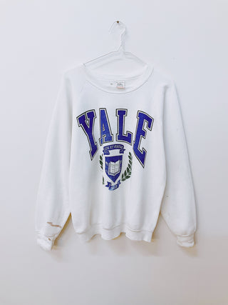 GOAT Vintage Yale Sweatshirt    Sweatshirts  - Vintage, Y2K and Upcycled Apparel