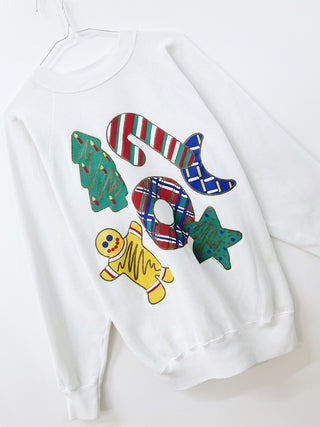 GOAT Vintage Christmas Sweets Sweatshirt    Sweatshirts  - Vintage, Y2K and Upcycled Apparel