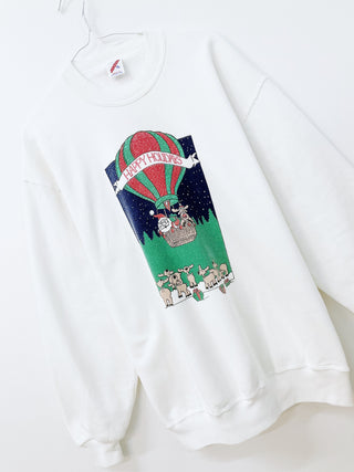 GOAT Vintage Parachute Holiday Sweatshirt    Sweatshirts  - Vintage, Y2K and Upcycled Apparel