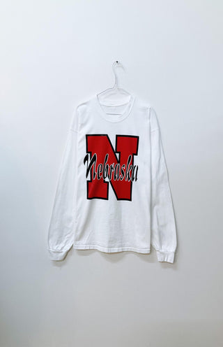 GOAT Vintage Nebraska Long Sleeve    Sweatshirts  - Vintage, Y2K and Upcycled Apparel