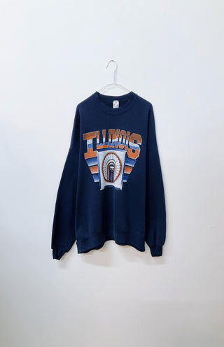 GOAT Vintage Illinois Sweatshirt    Sweatshirts  - Vintage, Y2K and Upcycled Apparel