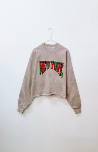 GOAT Vintage New York Crop Sweatshirt    Sweatshirts  - Vintage, Y2K and Upcycled Apparel