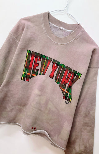 GOAT Vintage New York Crop Sweatshirt    Sweatshirts  - Vintage, Y2K and Upcycled Apparel