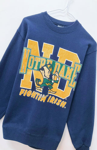GOAT Vintage Notre Dame Sweatshirt    Sweatshirts  - Vintage, Y2K and Upcycled Apparel