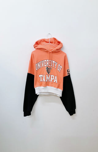 GOAT Vintage University of Tampa Crop Hoody    Sweatshirts  - Vintage, Y2K and Upcycled Apparel