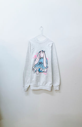 GOAT Vintage Heart Bunny Sweatshirt    Sweatshirts  - Vintage, Y2K and Upcycled Apparel