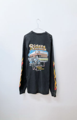 GOAT Vintage Harley Long Sleeve    Sweatshirts  - Vintage, Y2K and Upcycled Apparel