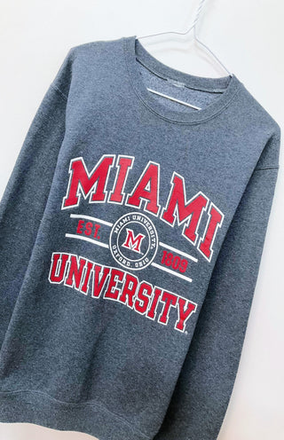 GOAT Vintage Miami University Sweatshirt    Sweatshirts  - Vintage, Y2K and Upcycled Apparel