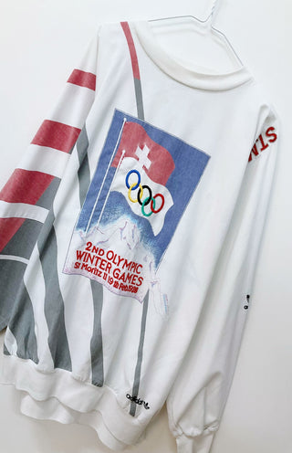 GOAT Vintage Olympics Sweatshirt    Sweatshirts  - Vintage, Y2K and Upcycled Apparel