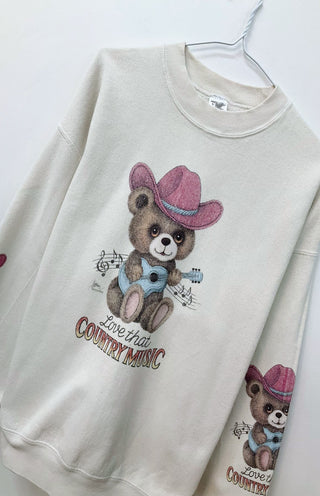 GOAT Vintage Country Bear Sweatshirt    Sweatshirts  - Vintage, Y2K and Upcycled Apparel
