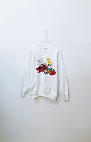GOAT Vintage Bart Sweatshirt    Sweatshirts  - Vintage, Y2K and Upcycled Apparel
