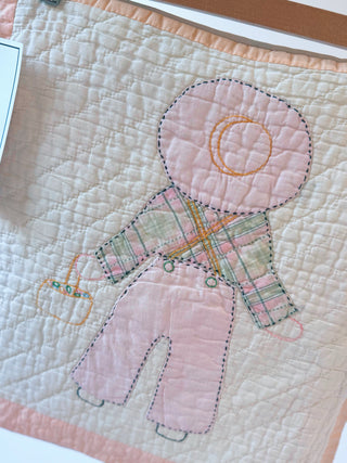 GOAT Vintage Quilt Cushion Cover    Hardgoods  - Vintage, Y2K and Upcycled Apparel