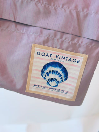 GOAT Vintage Quilt Cushion Cover    Hardgoods  - Vintage, Y2K and Upcycled Apparel