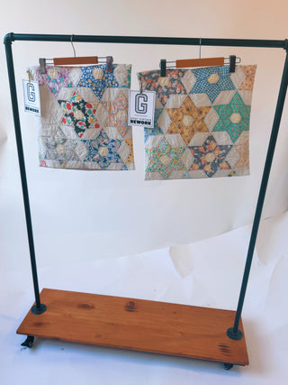 GOAT Vintage Quilt Cushion Cover    Hardgoods  - Vintage, Y2K and Upcycled Apparel