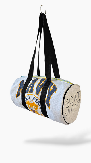 GOAT Vintage USA Navy Gym Bag    Bags  - Vintage, Y2K and Upcycled Apparel