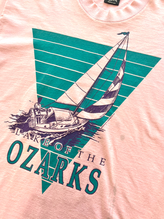 GOAT Vintage Ozarks Sailing Tee    Tee  - Vintage, Y2K and Upcycled Apparel