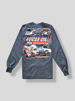 GOAT Vintage Lucas Oil Speedway Long Sleeve    Tee  - Vintage, Y2K and Upcycled Apparel