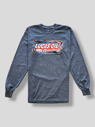 GOAT Vintage Lucas Oil Speedway Long Sleeve    Tee  - Vintage, Y2K and Upcycled Apparel