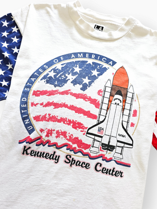 GOAT Vintage Kennedy Space Station Tee    Tee  - Vintage, Y2K and Upcycled Apparel
