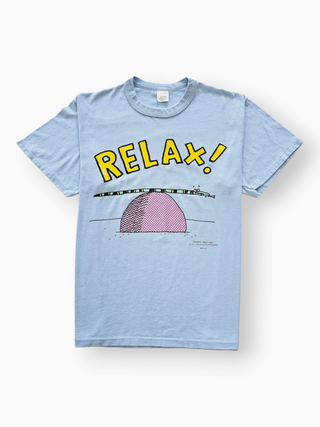 GOAT Vintage Relax! Tee    Tee  - Vintage, Y2K and Upcycled Apparel