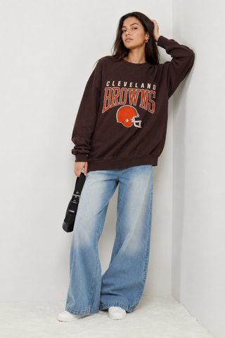 GOAT Vintage Vintage Cleveland Browns Sweater - Vintage, Y2K and Upcycled Apparel