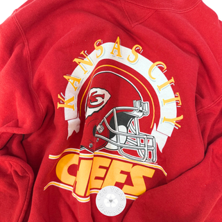 GOAT Vintage Champion Kansas City Chiefs Sweater - Vintage, Y2K and Upcycled Apparel