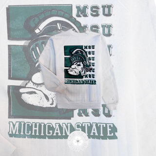 GOAT Vintage 1990s Michigan State Crewneck - Vintage, Y2K and Upcycled Apparel