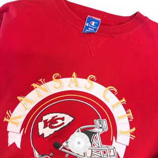 GOAT Vintage Champion Kansas City Chiefs Sweater - Vintage, Y2K and Upcycled Apparel