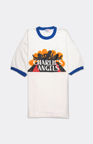 GOAT Vintage Charlie's Angels Ringer Tee    Tees  - Vintage, Y2K and Upcycled Apparel