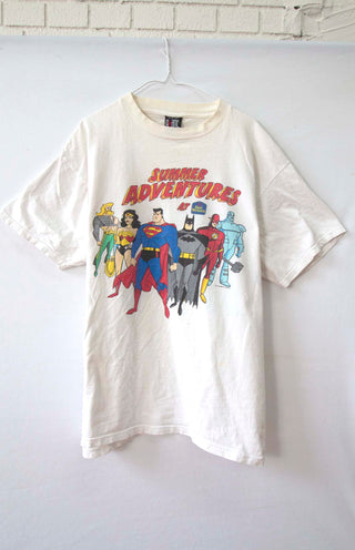 GOAT Vintage Justice League Tee    Tee  - Vintage, Y2K and Upcycled Apparel